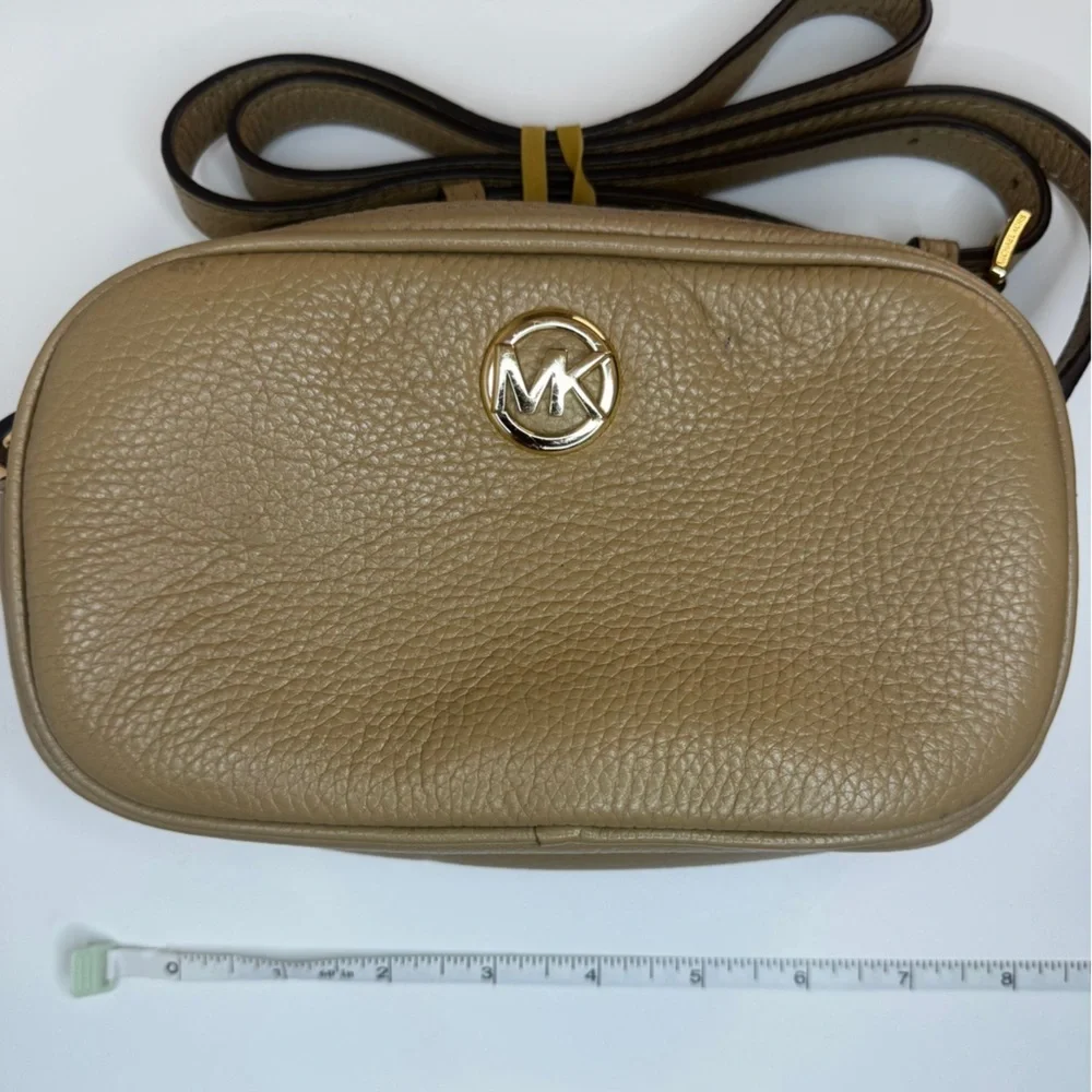 Michael Kors Tan Crossbody Bag with Adjustable Strap